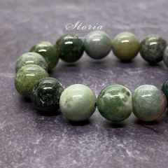 14mm スモーキークォーツ（煙水晶）ブレスレット【ミナス