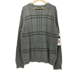 クラフトアンドバロー Croft＆Barrow ジャガード チェック プルオーバー ニット メンズ import：XL 
