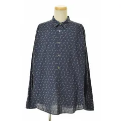 【PAULSMITH】103316 006LN BESPOKE プリント長袖シャツ
