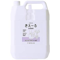 環境大善 きえ〜るDシリーズ 加湿器用 消臭剤 (4L / 詰め替え用) 天然成分100% 安心無害の消臭液 (日本製) 大容量 バイオ酵素消臭液 (安全性の検証済み)