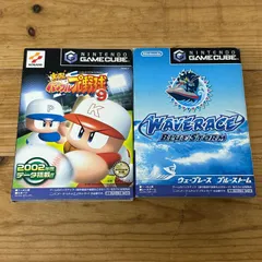実況パワフルプロ野球9／WAVERACE BLUESTORM／ゲームキューブ／GC／2本セット