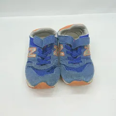◇ Θ New Balance ニューバランス キッズ キッズシューズ サイズ18 ブルー系 男の子 E  【1505290055796】
