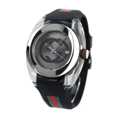 ⭐美品稼働品⭐GUCCI SYNC ブラック 腕時計 2025年最新】gucci syncの人気アイテム - メルカリ