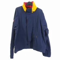 トミーヒルフィガー TOMMY HILFIGER ナイロンジャケット ジャンパー ブルゾン セーリングギア 90s L ネイビー メンズ
