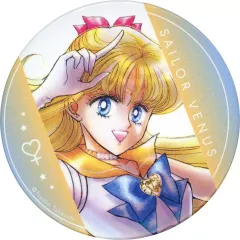 【中古】バッジ・ピンズ セーラーヴィーナス 「美少女戦士セーラームーンミュージアム 缶バッジコレクション セーラー10戦士描き下ろし」