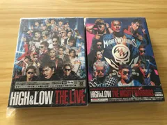 [中古] HiGH&LOW THE LIVE〈初回生産限定・Blu-ray 2枚組〉/HIGH&LOW THE MIGHTY WARRIORS 〈初回豪華盤・Blu-ray +CD 2枚組〉2点セット M00266