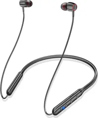 イヤホン ネックバンド型 ワイヤレスイヤホン CVC8.0ノイズキャンセリング Bluetooth5.3 スポーツ PSE/技適認証済《A3》