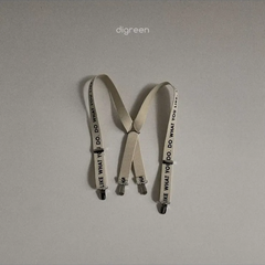 digreen/lettering suspender
