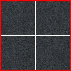 【特価セール】撥水 消臭 洗える】サンコー ずれない 【日本製 タイルカーペット 30×30cm ダークグレー 4枚 カーペットタイプ おくだけ吸着 タイルマット ジョイントマット KN-09