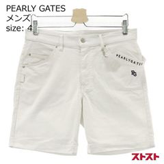PEARLY GATES パーリーゲイツ パンツ ニコちゃん スマイル ホワイト