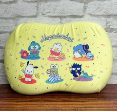 ◾️サンリオ◾️キッズ 低反発まくら ワイドサイズ ポチャッコ ハンギョドン バツマル【41065】