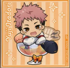 【中古】シール・ステッカー 虎杖悠仁(マカロン) ステッカー 「まるくじ 呪術廻戦 ちゃぽんっ!」 5個購入特典