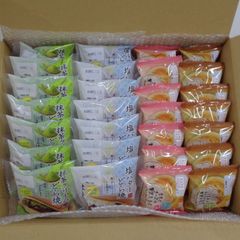 【訳あり】極味逸品塩バターどら焼7P・極味逸品抹茶クリームどら焼7P・くるみとキャラメルの贅沢たると7P・ももとチーズの贅沢たると7P★あわしま堂