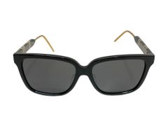 GUCCI (グッチ) サングラス ウェリントン GG0599SA ブラック ゴールド メンズ/036