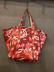 CHANEL フラワープリント　レアバッグ ショルダートートバッグ