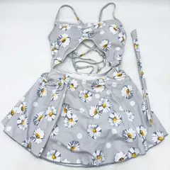 【未使用】OSYAREVO オシャレボ ワンピース 花柄 水着 M レディース