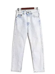 【お得なクーポン配布中!】 90s USA製 リーバイス 505 ケミカルウォッシュ デニム パンツ メンズ 31 30 / 90年代 オールド Levis ジーンズ ジーパン スリム ストレート
