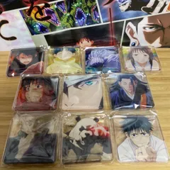 呪術廻戦0 最強ガチャステーション限定 アクリルチャーム 10種 コンプリート