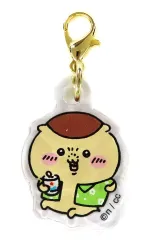 【中古】キーホルダー くりまんじゅう 「ちいかわ なんか小さくてかわいいやつ シーサーのおみやげやさん トレーディングミニアクリルチャーム」