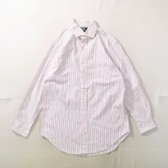 POLO ラルフローレン ストライプ柄 長袖 シャツ ピンク系