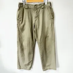 (^w^)b Dickies ディッキーズ チノ パンツ チノパン ベーシック 定番 シンプル オールシーズン ワーク アメカジ 古着MIX デイリー タウンユース アウトドア ベージュ メンズ サイズ32