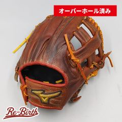 【オーバーホール済み (高校野球対応)】 ミズノ 硬式グローブ / 内野手用 型付け済み (mizuno グラブ) [WE1217]