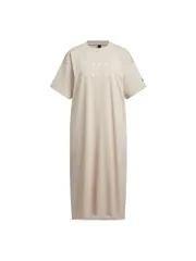 [アディダス] ワンピース ワーディング ルーズフィット シングルジャージー Tシャツワンピース BWE92 レディース ワンダータープ (IA5252) [ワンダータープ (IA5252)] [L]