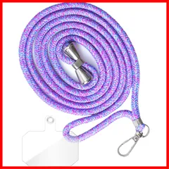 【★数量限定★】[TEIQ] スマホショルダー スマホ ストラップ ショルダー スマホ用 ネックストラップ 首掛け 肩掛け 斜めがけ ストラップホルダー iPhone アンドロイド 携帯 ショルダーストラップ クリア