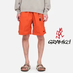 グラミチ GRAMICCI ショートパンツ ハーフパンツ 半ズボン 短パン クライミングパンツ ハーパン ナイロンパッカブルGショーツ NYLON PACKABLE G-SHORT ユニセックス 水陸両用 ORANGE M L XL G4SM-P146