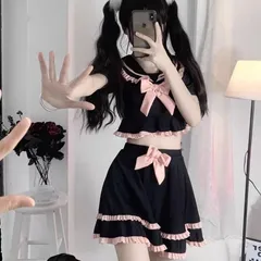 水着 レディース タンキニ セット 体型カバー コスプレ セーラー服 大人 衣装 コスチューム 制服風 イベント おしゃれ かわいい 可愛い セパレートのサムネイル