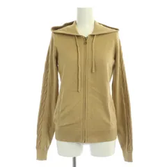 ローレンラルフローレン LAUREN RALPH LAUREN 22AW コットン ジップ ニット パーカー ジャケット XS ベージュ /NR ■OSのサムネイル
