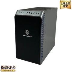 Dospara GALLERIA RM5C-R46T ゲーミング デスクトップ パソコン 第13世代 i5 13400F 10コア 16GB SSD 512GB RTX4060Ti 中古 美品 T9243959