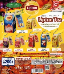 【中古】紙製品 ガチャ台紙 「Lipton Tea miniature charm -リプトンティーミニチュアチャーム-3 ～New line up ver.～」