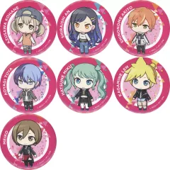 【中古】バッジ・ビンズ 全7種セット 「プロジェクトセカイ カラフルステージ! feat. 初音ミク×ローソン ちびキャラ缶バッジコレクション Vivid BAD SQUAD」
