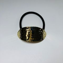 ヘアゴム　ゴールド