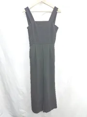 ◇ ⊂ LAUL<!-利用不可文字-!>N ローレン オーバーオール サイズ表記なし ブラック レディース E  【1502060017015】