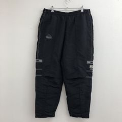 【Kappa】カッパ　36　ブラック　黒　パンツ　スポーツ　ユニセックス　ナイロン　ポリエステル