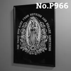 No.P966 A4 マリア様 聖母マリア ローライダー ポスター 写真 アート ヒップホップ インテリア 額 壁 coco