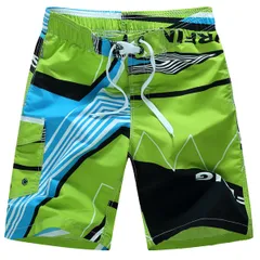 水着 メンズ サーフパンツ ハーフ 大きいサイズ 水陸両用  メッシュインナー付 ひざ丈 オシャレ 海パン 3L 4L 5L 6L 7L mm1521 green 