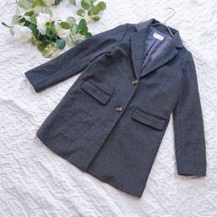 《index》インデックス（M）冬マーブルボタングレーチェスターコート