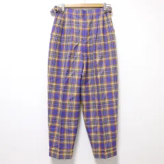 キャラオクルス CARAOCRUZ ヴィンテージ パンツ チェック a913055nのサムネイル