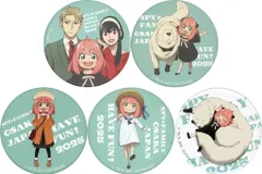 【中古】バッジ・ピンズ 全5種セット オリジナル缶バッジ 「EXPO2025 大阪・関西万博 SPY×FAMILY DINING」 フードブースメニュー購入特典