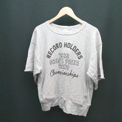 ◇ Champion チャンピオン リバースウェーブ トリコタグ 復刻 半袖 スウェット サイズM グレー メンズ E  【1310050026776】