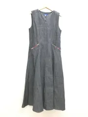【新品】BLUE LABEL CRESTBRIDGE　ブルーレーベルクレストブリッジ　ワンピース　デニムワンピ　ノースリーブ　送料込み　38　973220