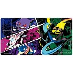 新品未開封 ポケモンセンターオリジナル ポケモンカードゲーム ラバープレイマット Midnight Agent -the cinema- ミッドナイト エージェント ザ シネマ インテレオン ゲンガー ニンフィア ゲッコウガ