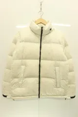 【中古】 THE NORTH FACE メンズダウンジャケット L UNDYED NUPTSE JACKET THE NORTH FACE L 白 ホワイト 無地
