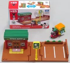 【中古】トミカ ミッキーのハンバーガーショップ(トミカ付き) 「ドリームトミカ SP ディズニーモータース」 タカラトミーモールオリジナルのサムネイル