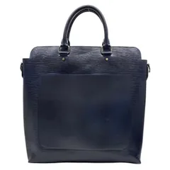 ルイ ヴィトン M58846 エピ ブルックス トート トートバッグ ショルダーバッグ ビジネスバッグ 斜め掛け エピレザー ブルーマリーヌ