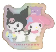 【中古】シール・ステッカー 【シークレット】 集合A 「サンリオキャラクターズ シークレットアクリルステッカー おともだちと」