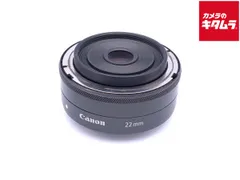 ★極上品★ キヤノン Canon EF-M 22mm F2 STM ブラック ☆極上美品☆キヤノン Canon EF-M 22mm F2 STM ブラック☆ LL0